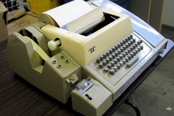 ASR33 Teletype terminal