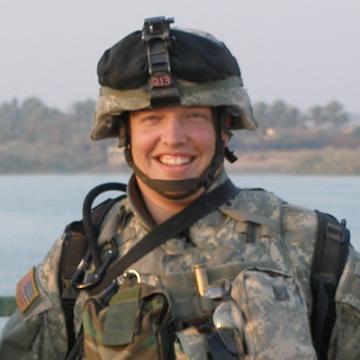 Photo of Tim Norton in Iraq