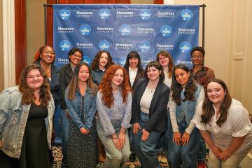 The 2025–2026 Barbara Lee Fellows, photograph by Bella Yee '24.