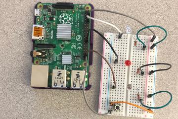 Raspberry Pi microcomputer