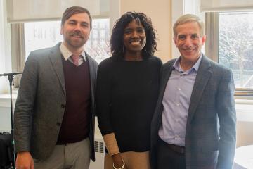 Dean Brian Norman, Nancy Ancrum and Rick Berke.