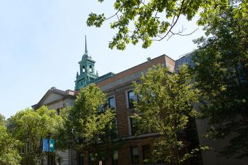 Front of the Main College Building