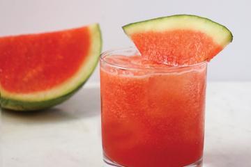 Watermelon Mock-a-rita from the recipe book Drinking for Two: Nutritious Mocktails for the Mom-to-Be
