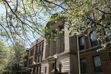 Front of Main College Building