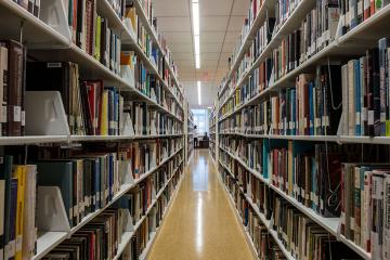 Simmons University Beatley Library (home of best library science programs)