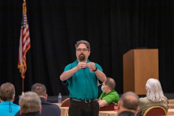 Scott Lancaster, health professions education graduate