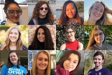 Headshots of Graduating Members of the Class of 2022