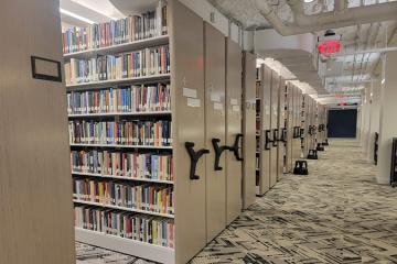 Library Print Collection Shelving