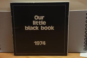 Cover of Our Little Black Book 1974