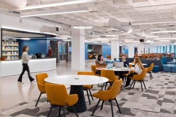 Students in Library