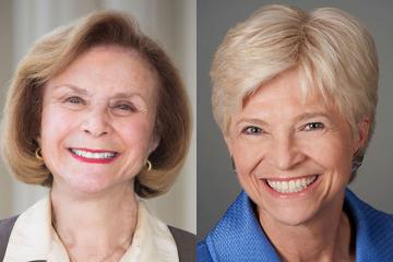The 2025 Commencement Speakers: Harriette L. Chandler and Sandra L. Fenwick