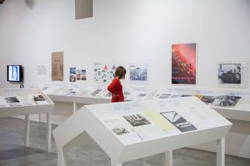 "A Bit of Matter: The MoMA PS1 Archives", April 9, 2017–September 10, 2017, MoMA PS1, Long Island City, New York, co-curated by Jonathan Lill '03MS.