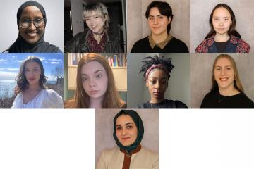 The 9 students who were named SURPASS scholars for 2026