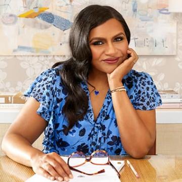 Headshot of Mindy Kaling