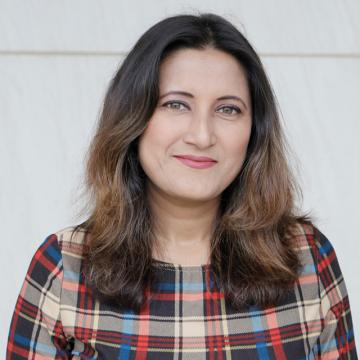 Associate Professor of Chemistry and Physics Arpita Saha