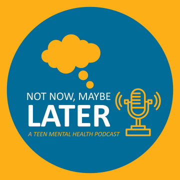 Logo for the Not Now, Maybe Later podcast