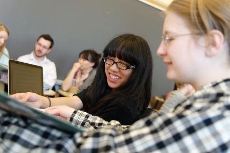 Students in class