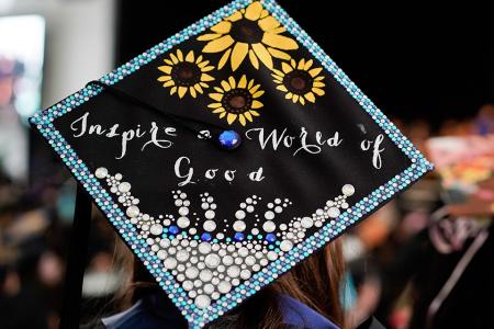 Cap at graduation