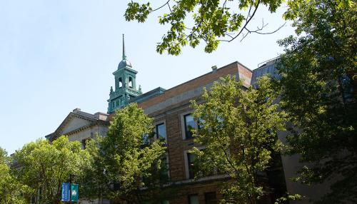 Front of the Main College Building