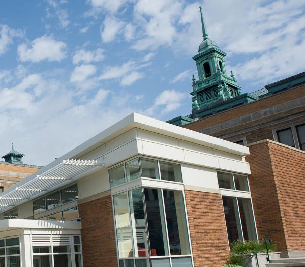 The Simmons academic campus