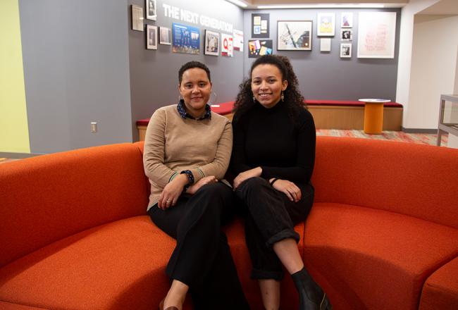 Priscilla Wiltshire-Bland ‘20 and Alexandra Bohanan ‘19