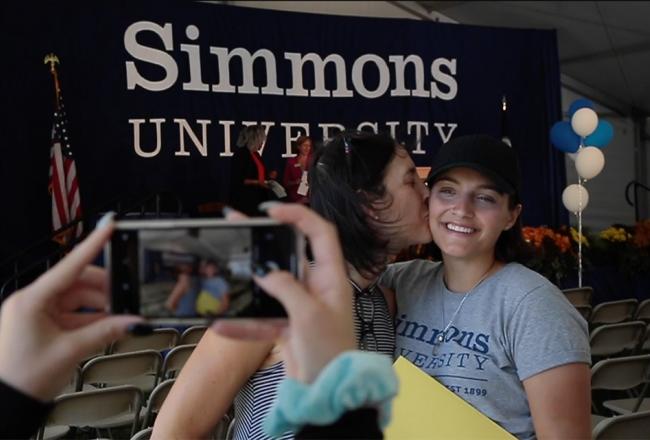 Students at Move-In Day
