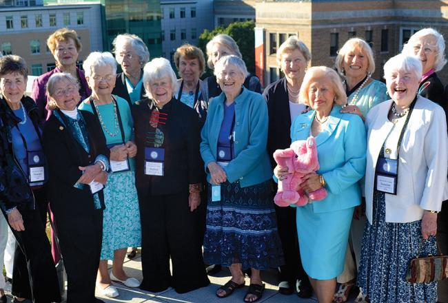 Alums at Reunion