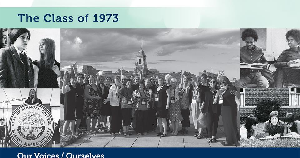 50th Reunion - Class of 1973 - Save the Date (June 2-4, 2023). Various images of alum in black and white photos