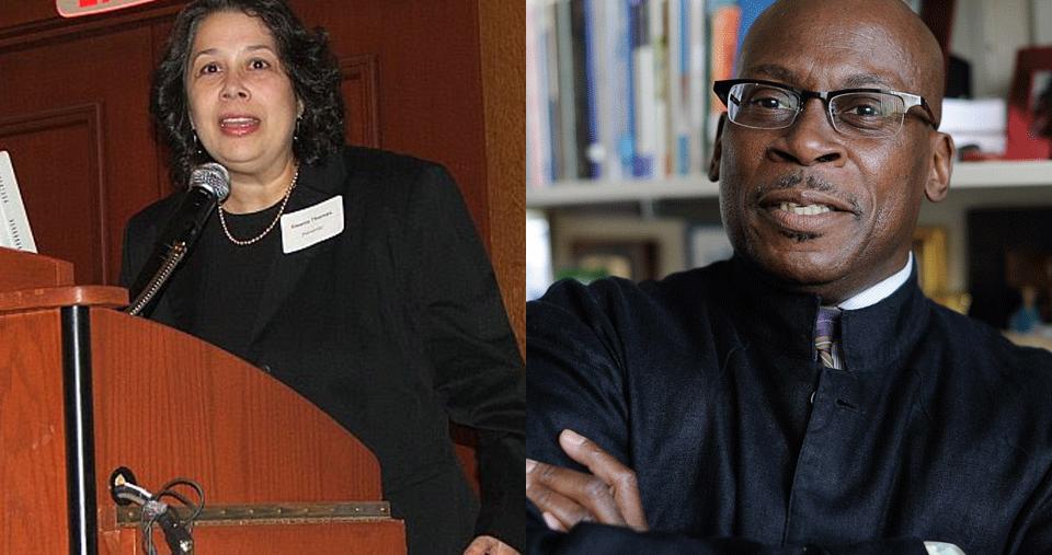 Professor Dawna Marie Thomas and Professor Gary Bailey