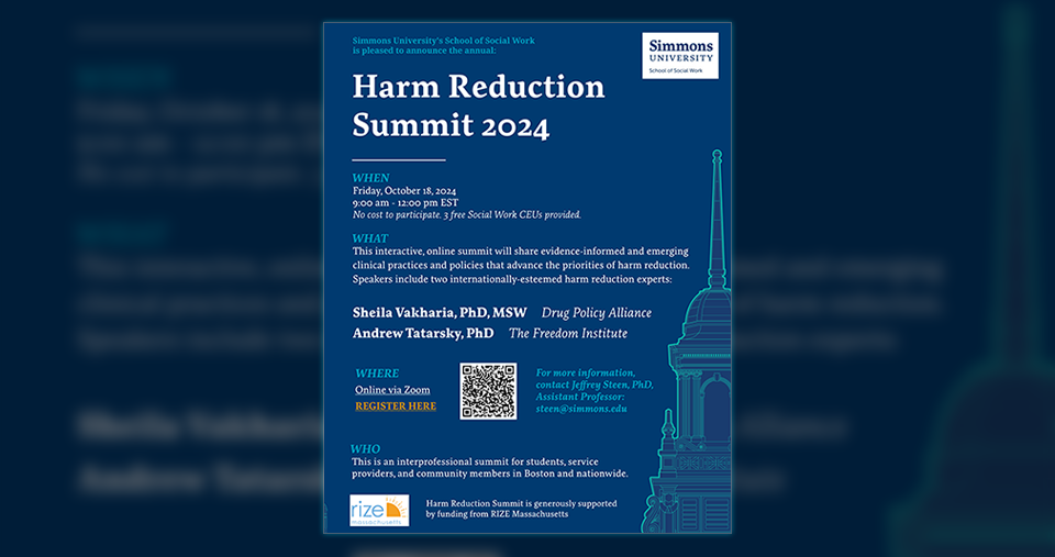 Hard Reduction Summit 2024 Poster