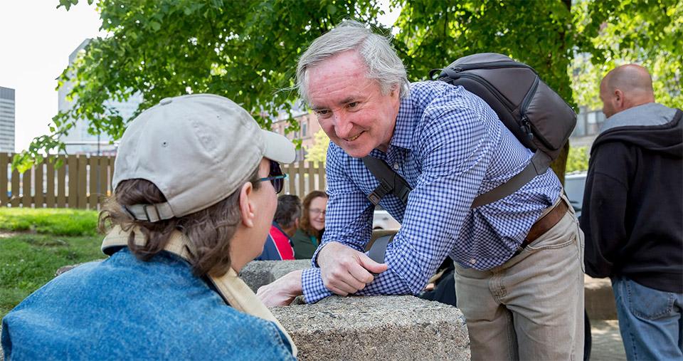 Dr. James O'Connell, President of Boston Health Care for the Homeless Program