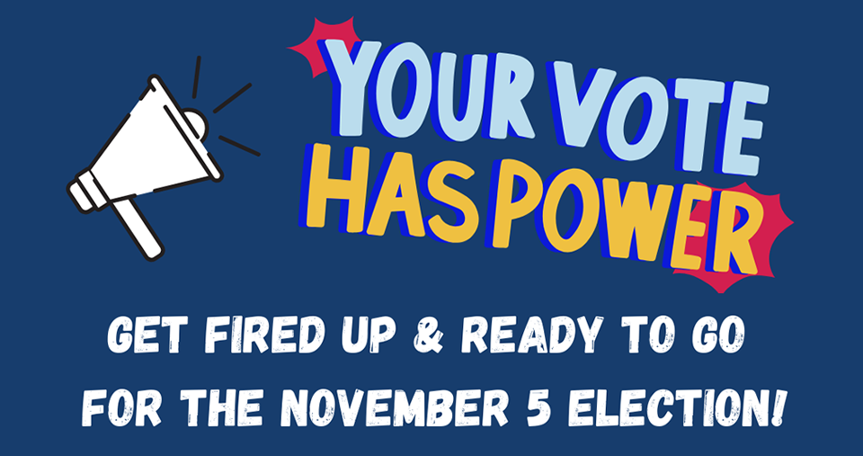 Your Vote Has Power! Get Out The Vote Banner