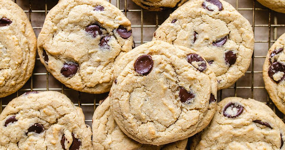 Chocolate Chip Cookies on a tray