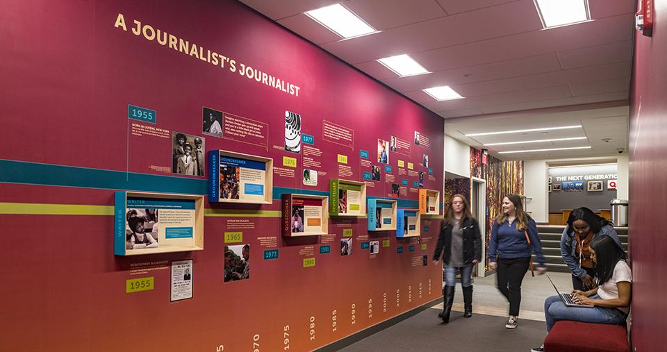Gwen Ifill School Hallway