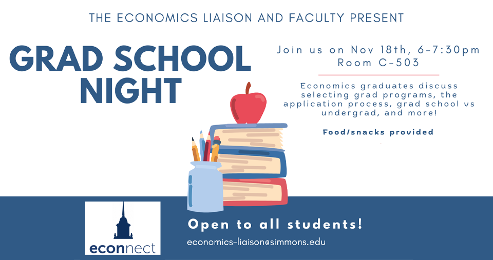 Economics Liaison and Faculty Present - Grad School Night