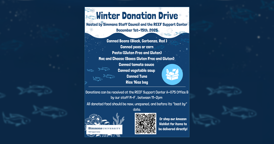 Winter Donation Drive Flyer