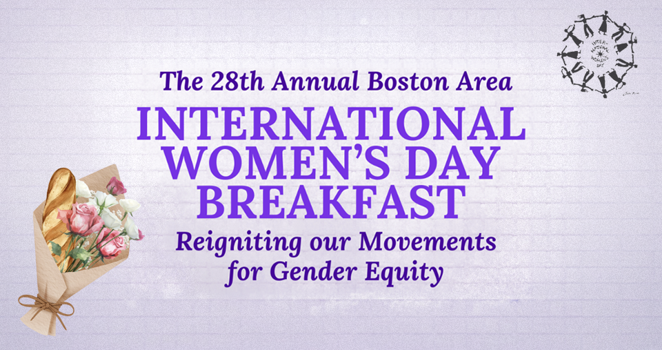 2026 International Women's Day Breakfast poster