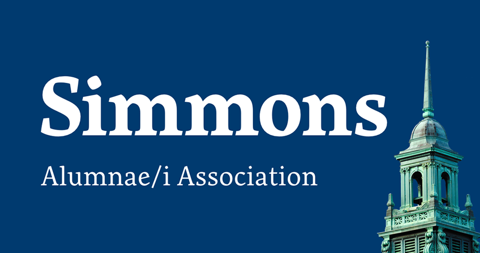 Simmons Alumnae/i Association wordmark and cupola