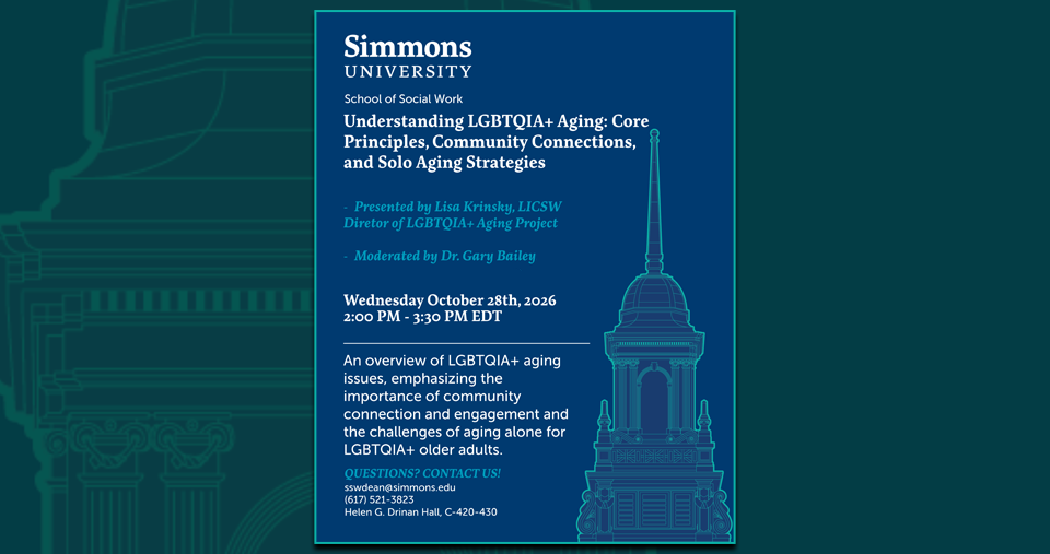 SSW Lunch and Learn - LGBTQIA+ Aging Issues
