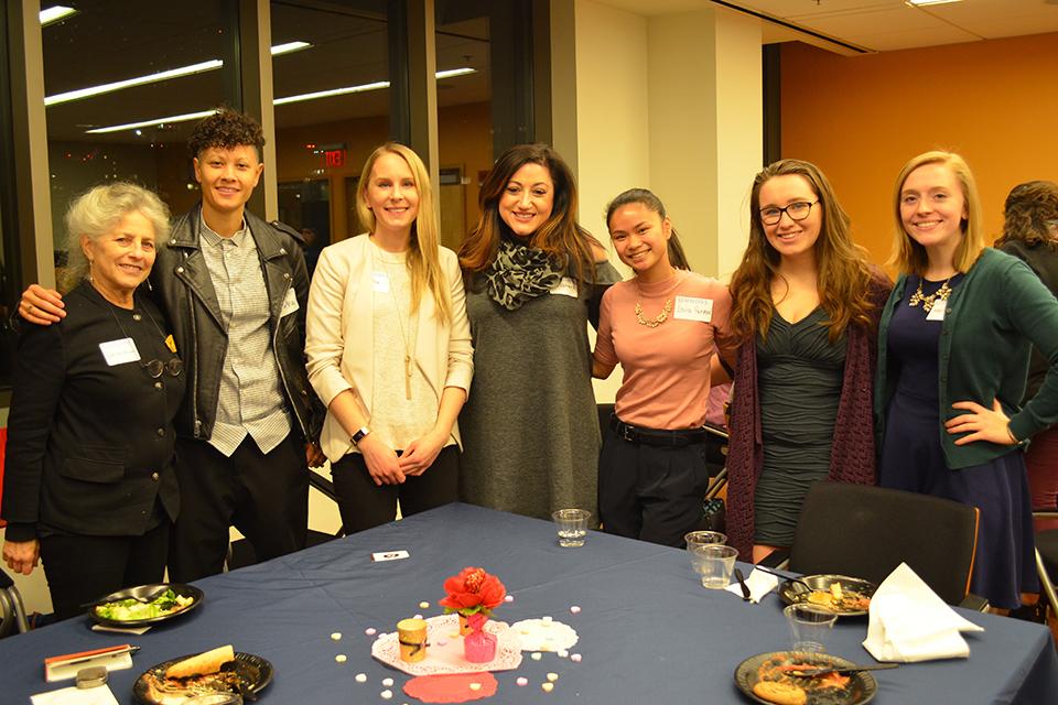 Attendees of the 2018 Communications Networking Dinner.